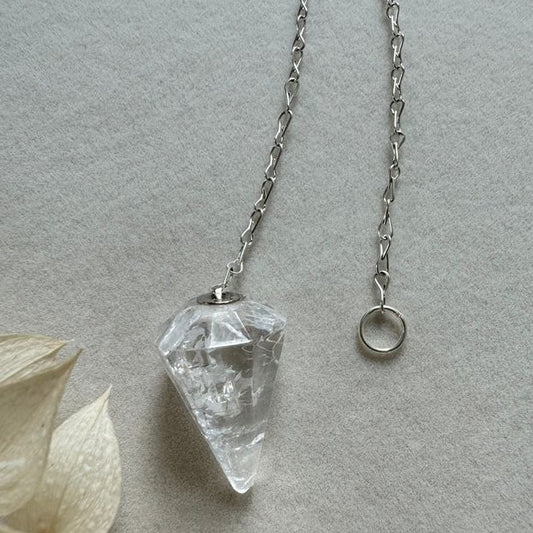 Bergkristall Pendel