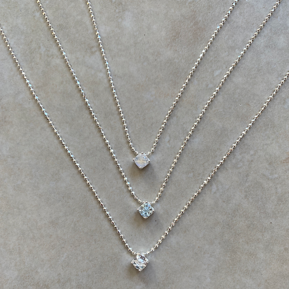 Diamant Bergkristall oder Aquamarin