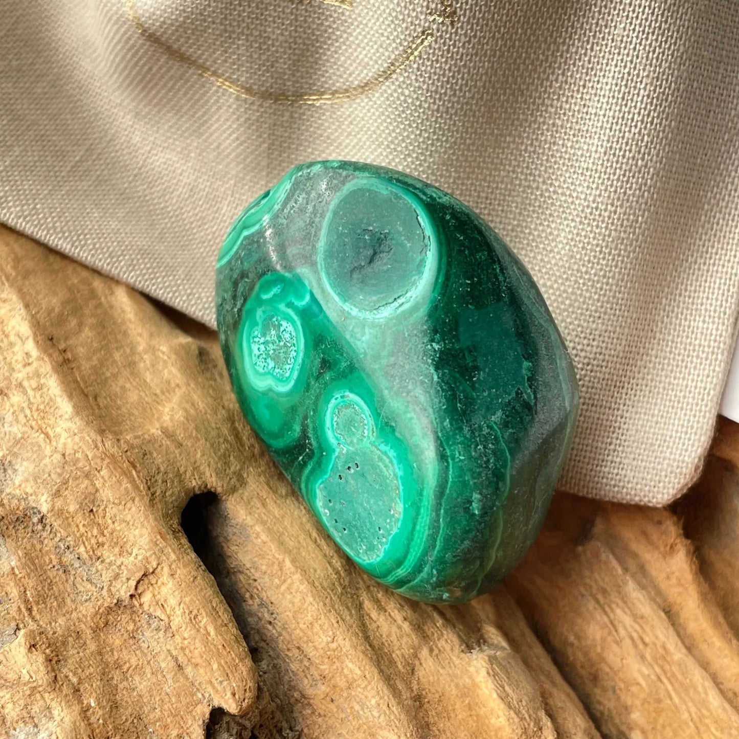 Affirmationsstein Malachit