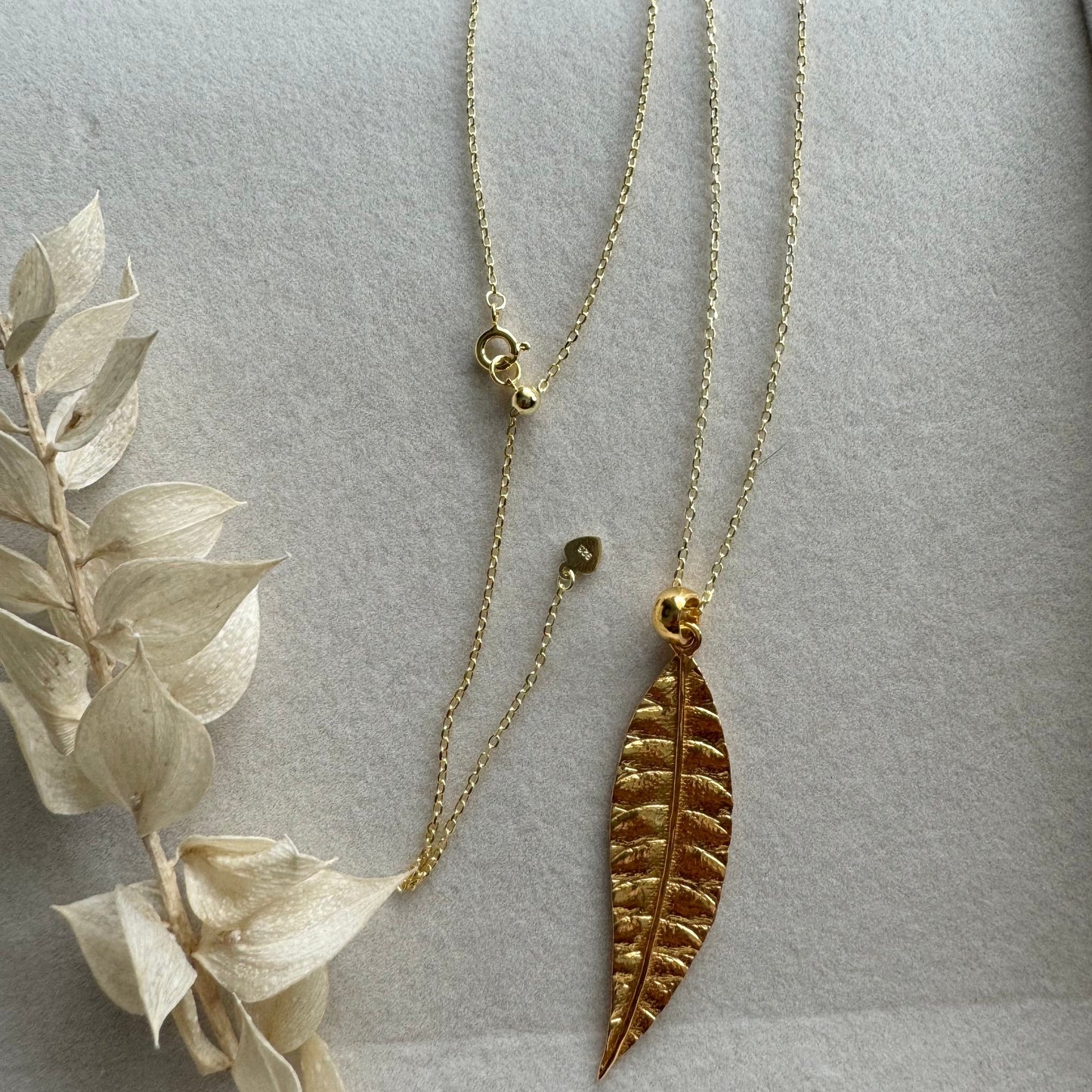 Blatt längenverstellbare Kette