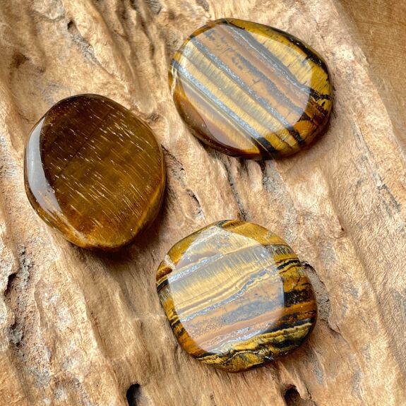 Affirmationsstein Tigerauge
