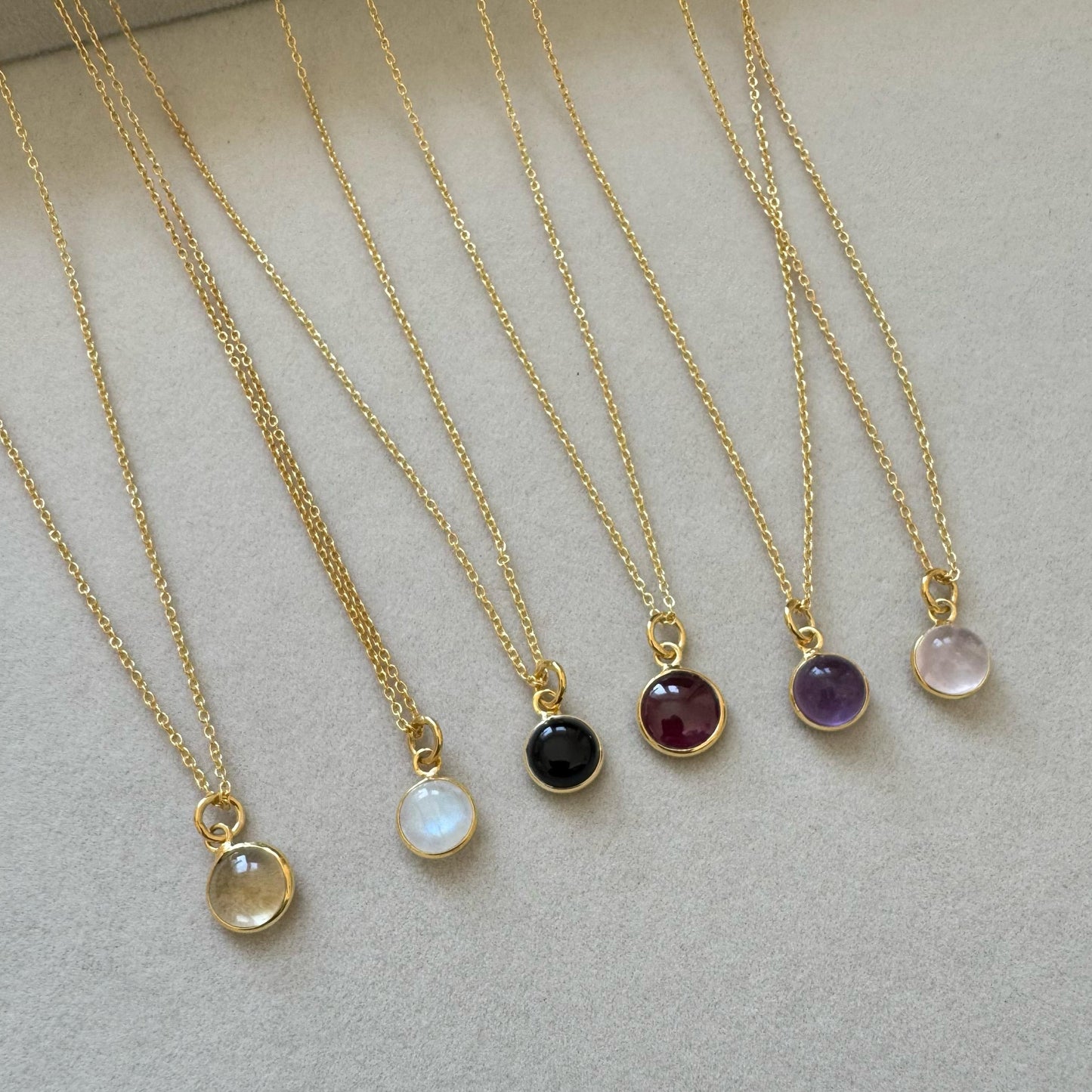 Vanessa Mondstein, Citrin, Rosenquarz, Granat, Turmalin oder Amethyst Gold
