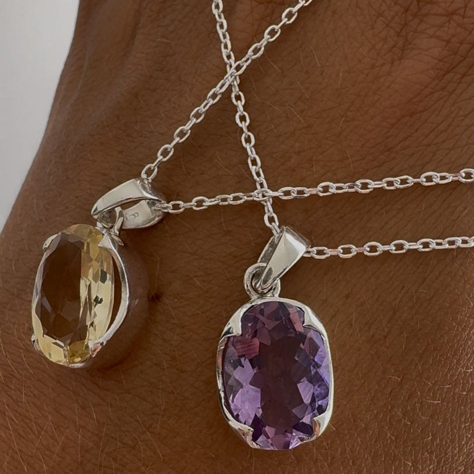 Ina Amethyst und Citrin