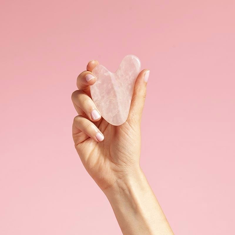 Gua Sha Rosenquarz