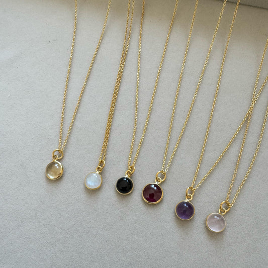 Vanessa Mondstein, Citrin, Rosenquarz, Granat, Turmalin oder Amethyst Gold