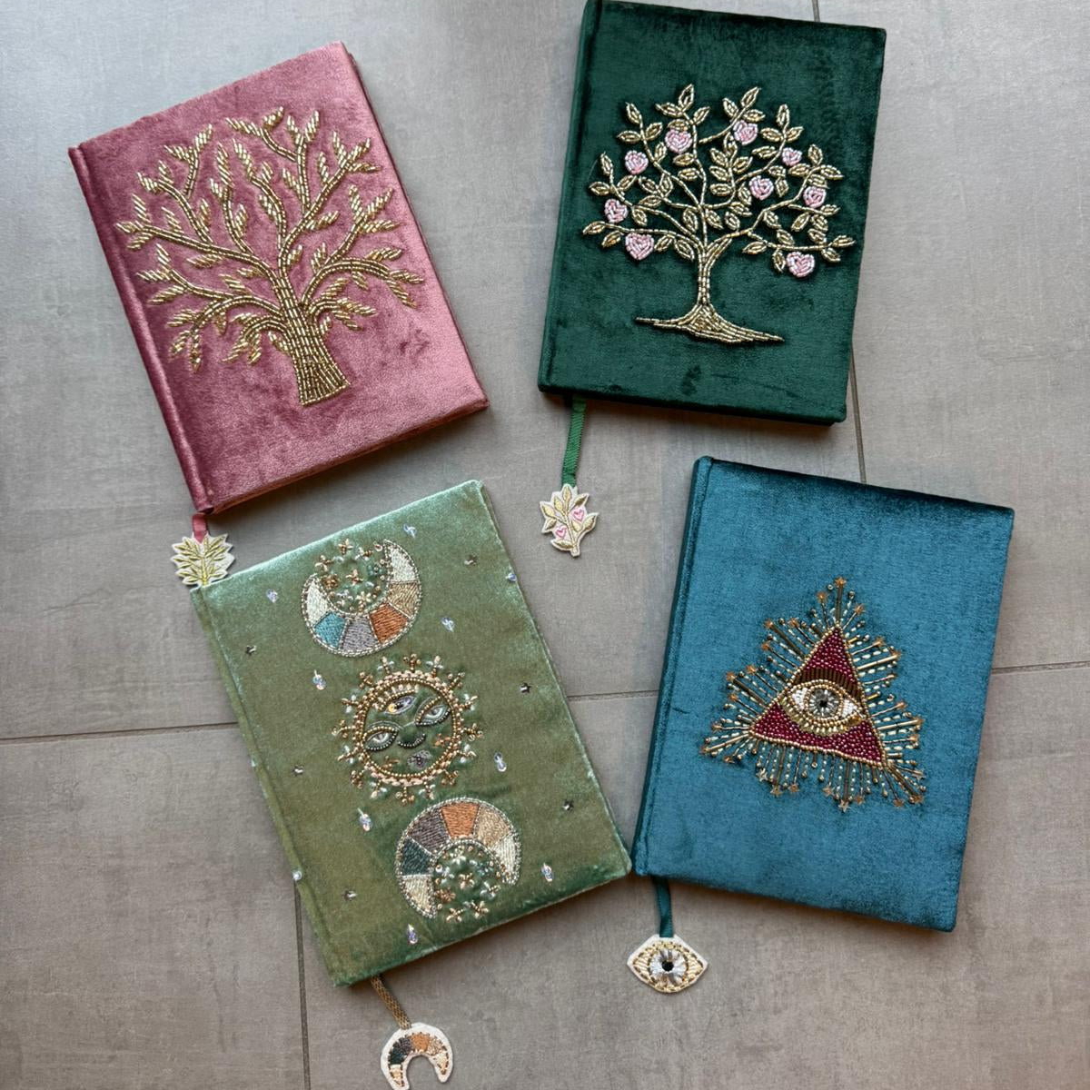Journal aus Samt